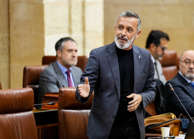 El portavoz de Cultura del PSOE-A en el Parlamento andaluz, Rafael Recio, en una imagen de archivo.
