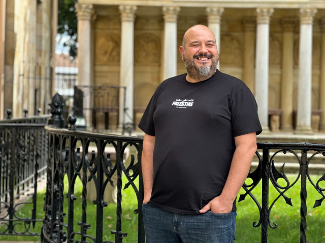 El secretario general de Podemos Euskadi, Richar Vaquero