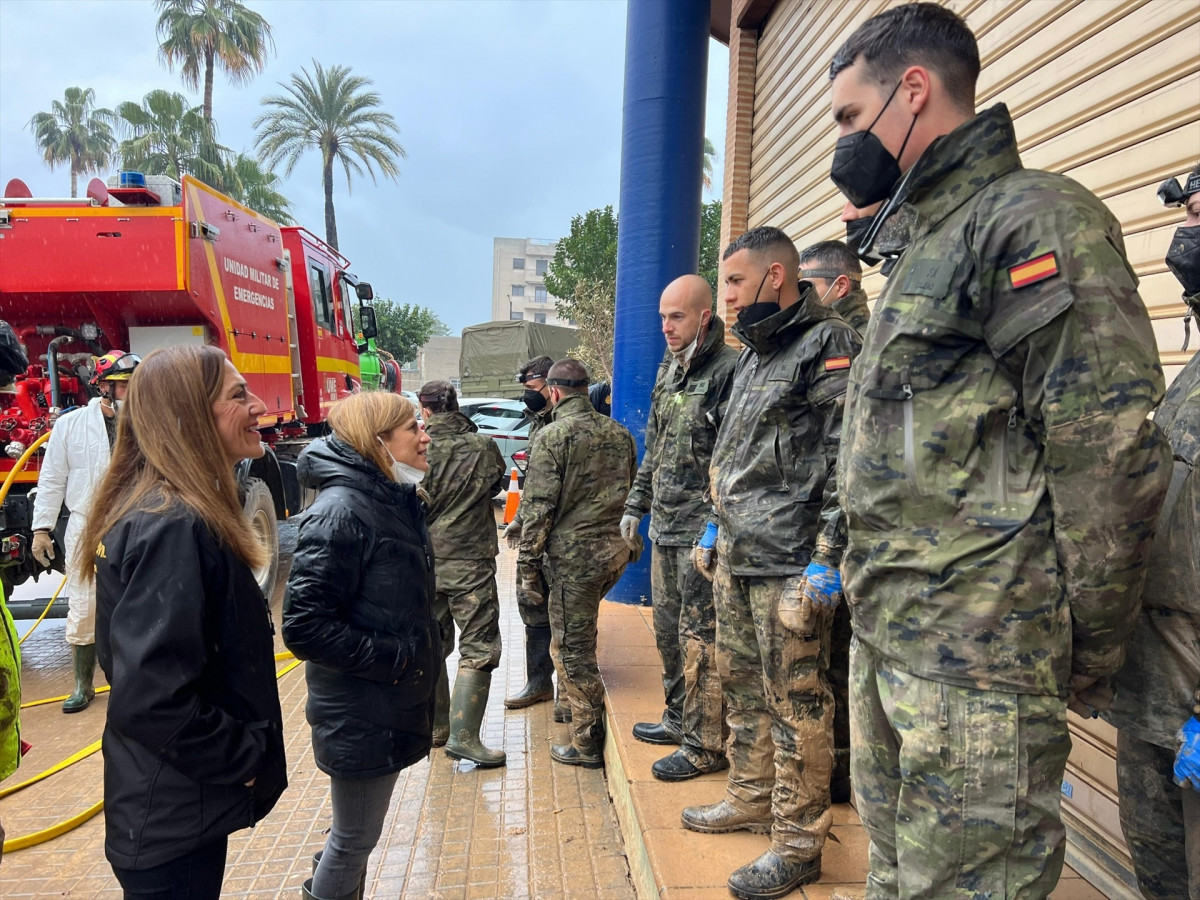 EuropaPress 6428397 delegada gobierno comunitat valenciana pilar bernabe junto efectivos