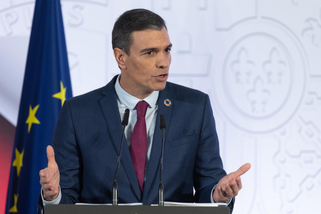 Archivo - El presidente del Gobierno, Pedro Sánchez