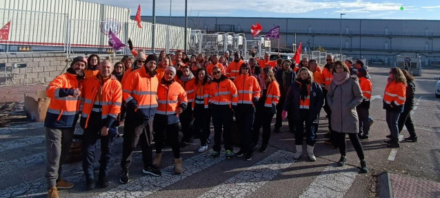 Huelga de trabajadores de C&A Fontanar.