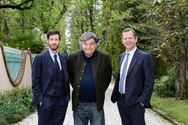 Archivo - Ernesto Fürstenberg Fassio, Sebastien Egon Fürstenberg, Frederik Geertman Chairman, Director and Honorary Chairman, Chief Executive Officer Banca Ifis