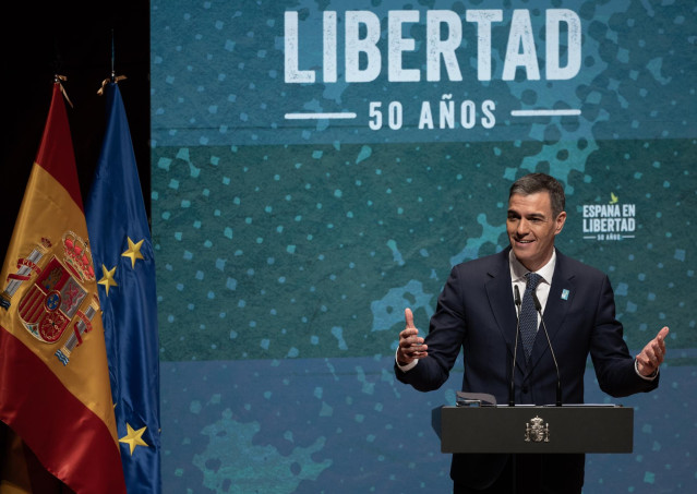 El presidente del Gobierno, Pedro Sánchez.