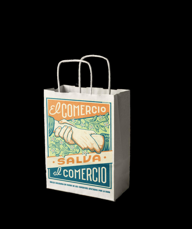 Bolsa de la campaña 'El comercio salva al comercio'
