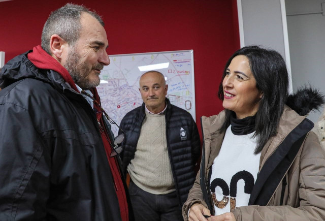 La candidata a la Secretaría General del PSOE de Extremadura, Esther Gutiérrez