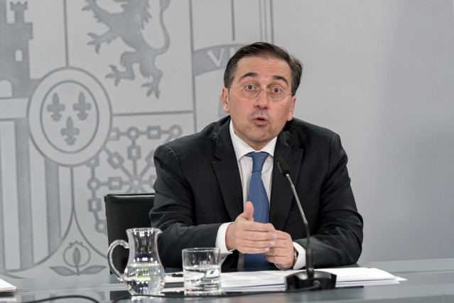 Archivo - El ministro de Asuntos Exteriores, Unión Europea y Cooperación, José Manuel Albares