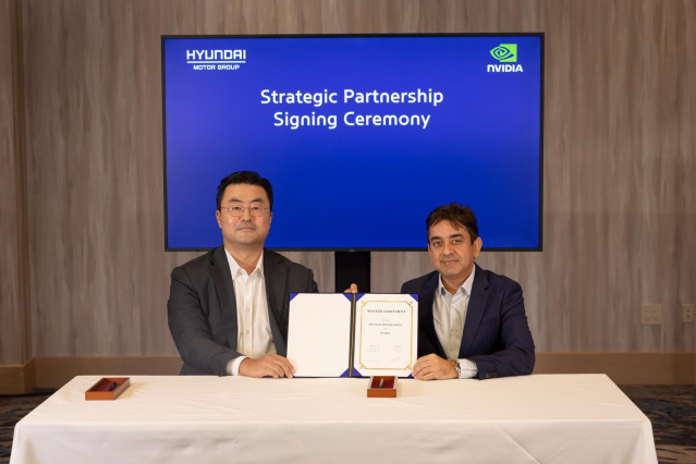 Acuerdo entre Hyundai Motor Group y Nvidia.