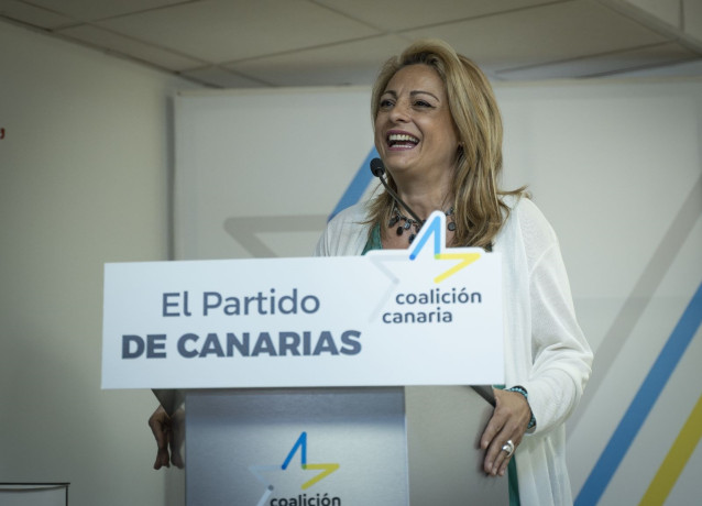 Archivo - Cristina Valido, portavoz de CC en el Congreso