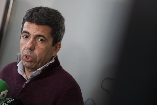 El president de la Generalitat y presidente del PPCV, Carlos Mazón.