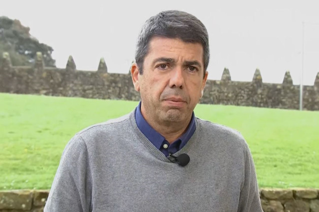 El presidente del PPCV, Carlos Mazón.