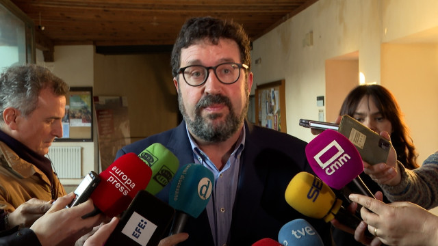 El secretario de Estado de Trabajo, Joaquín Pérez Rey, este lunes en Toledo.
