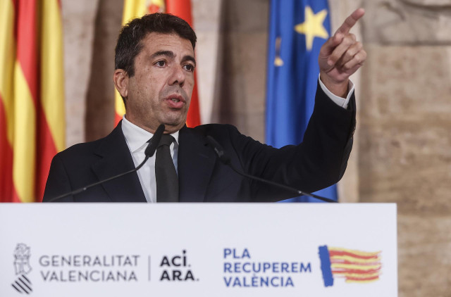El presidente de la Generalitat Valenciana, Carlos Mazón, en imagen de archivo.