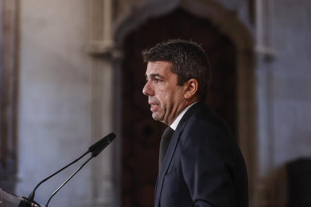 El presidente de la Generalitat Valenciana, Carlos Mazón, en imagen de archivo.