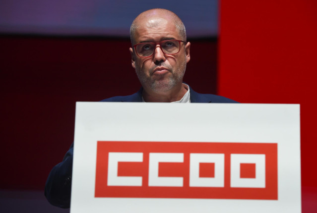 Archivo - El secretario general de CCOO, Unai Sordo