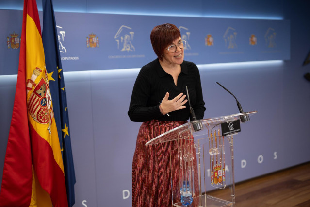 La portavoz de Compromís en el Congreso, Águeda Micó.