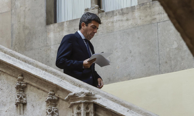 Archivo - El 'president' de la Generalitat, Carlos Mazón, en una imagen de archivo