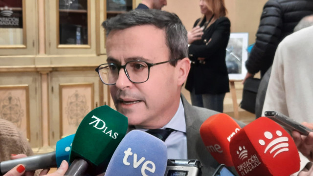Imagen de archivo del secretario general del PSOE de Extremadura, Miguel Ángel Gallardo