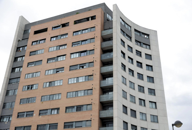 Archivo - Bloques de edificios.