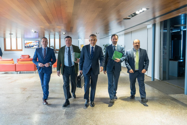 Los diputados de Vox en la Asamblea de Extremadura