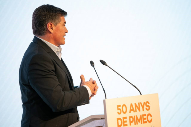 El presidente de Pimec, Antoni Cañete.
