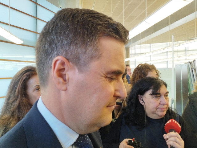 El consejero de Industria, Transición Energética y Sostenibilidad, Mikel Jauregi