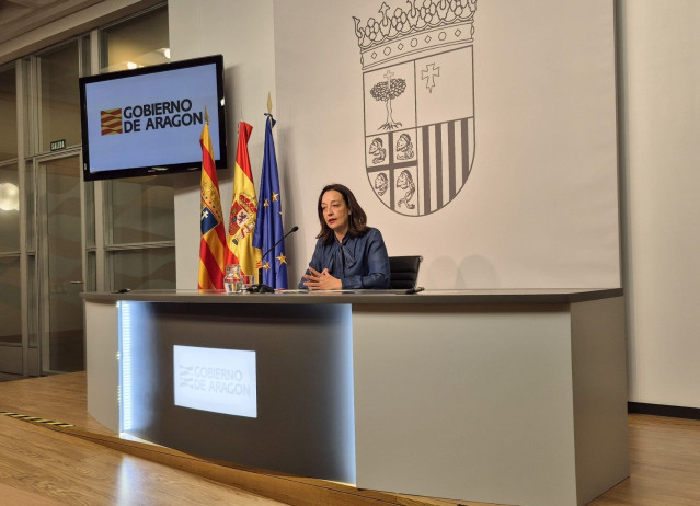 La consejera de Bienestar Social y Familia del Gobierno de Aragón, Carmen Susín.