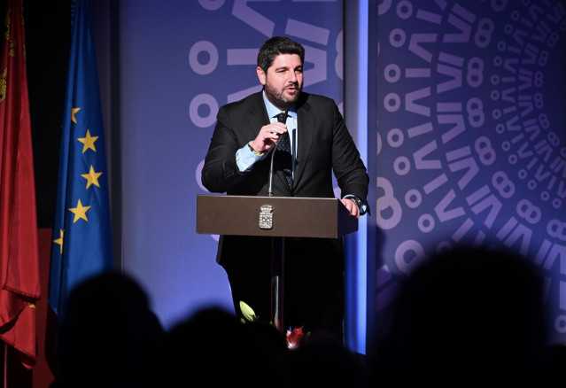 El presidente de la Región de Murcia, Fernando López Miras