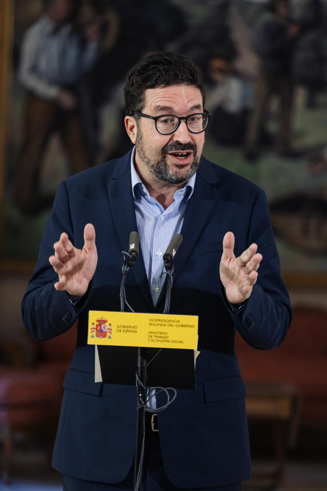 Archivo - El secretario de Estado de Trabajo, Joaquín Pérez Rey