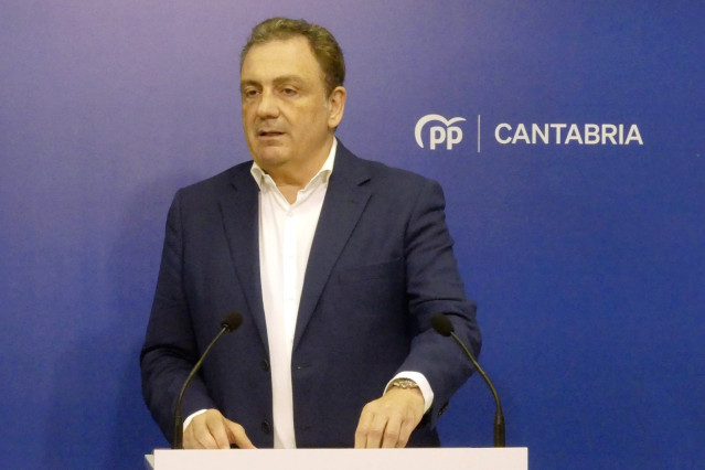 El diputado nacional del PP por Cantabria Félix de las Cuevas