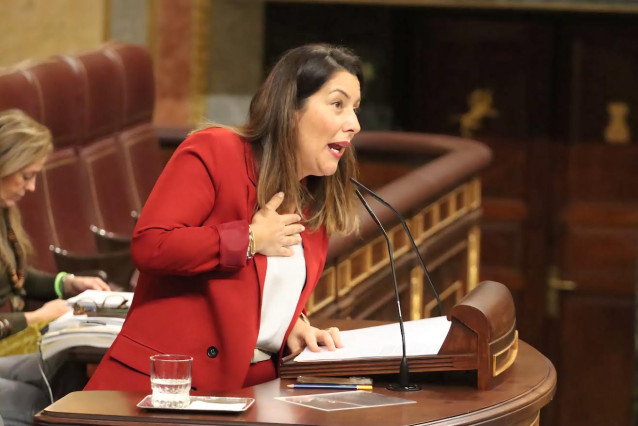 La diputada en el Congreso por Santa Cruz de Tenerife, Alicia Álvarez (PSOE)