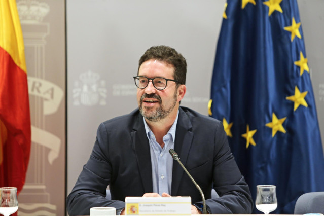 Archivo - El secretario de Estado de Empleo, Joaquín Pérez Rey