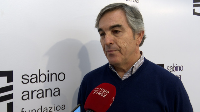 El coordinador del archivo de la Fundación Sabino Arana, Eduardo Jauregi.