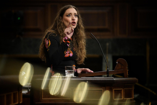 Archivo - La diputada del PP, Ester Muñoz de la Iglesia, durante una sesión plenaria en el Congreso de los Diputados, a 17 de diciembre de 2024, en Madrid (España). El Pleno del Congreso arranca esta tarde con el debate de toma en consideración de dos ini