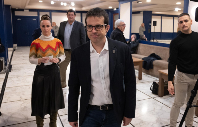 El líder de EH Bildu en el Parlamento Vasco, Pello Otxandiano