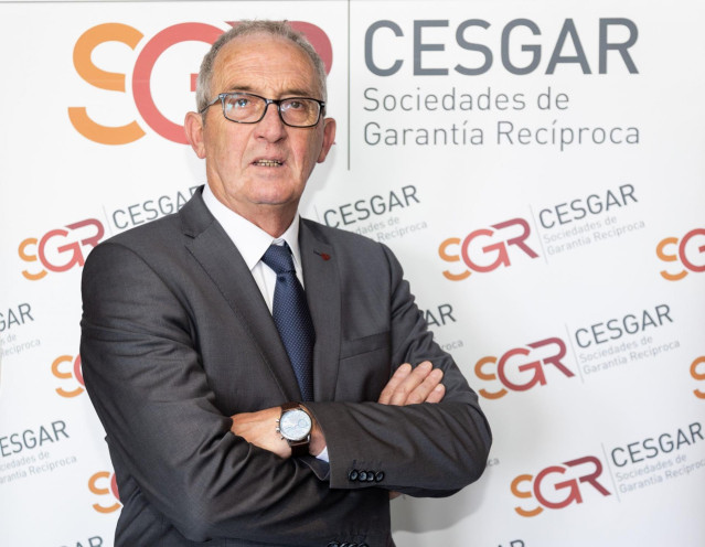 Archivo - EL presidente de SGR-Cesgar, José Pedro Salcedo.