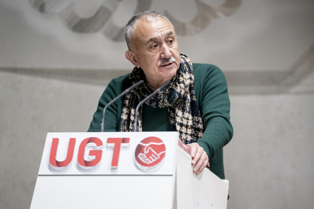 Archivo - El secretario general de UGT, Pepe Álvarez