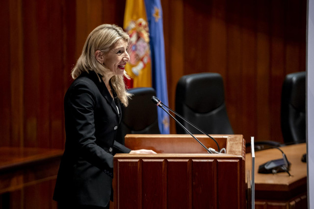 La vicepresidenta segunda y ministra de Trabajo y Economía Social, Yolanda Díaz.