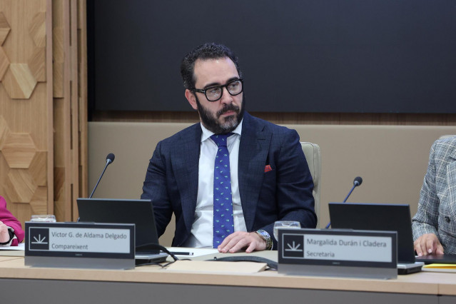 Archivo - El empresario Víctor de Aldama en una comparecencia ante la comisión de investigación del Congreso sobre compras de material sanitario