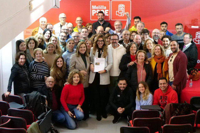 Sabrina Moh, proclamada secretaria general del PSOE de Melilla al ser la única candidata.