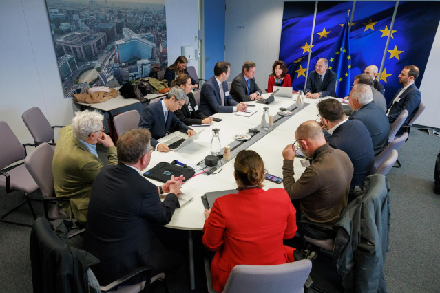 La reunión del sector pesquero europeo con el nuevo comisario de Pesca y Océanos, Costas Kadis, donde se abordó el futuro de la actividad en la legislatura 2024-2029.