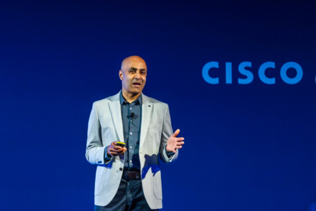 Archivo - El director de Tecnología de Cisco para Europa, Oriente Medio y Áfrican, Chintan Patel.