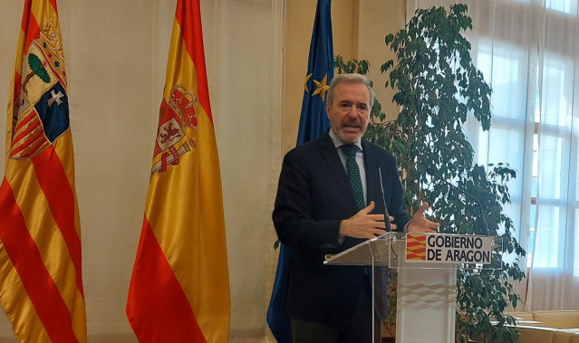 El presidente del Gobierno de Aragón, Jorge Azcón.