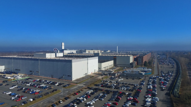 Planta de Volkswagen Vehículos Comerciales en Hannover.