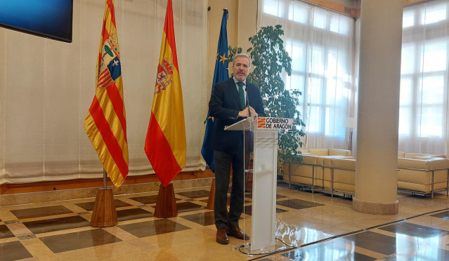 El presidente del Gobierno de Aragón, Jorge Azcón.
