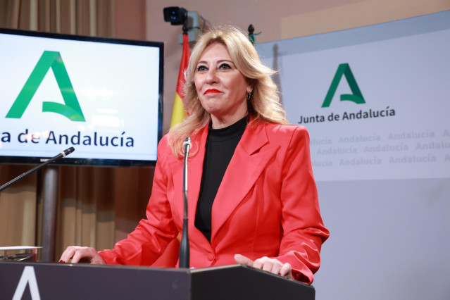La consejera de Economía, Hacienda y Fondos Europeos y portavoz del Gobierno, Carolina España, en una imagen reciente.