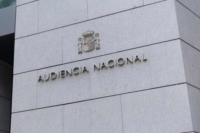Archivo - Fachada de la Audiencia Nacional, en una imagen de archivo.
