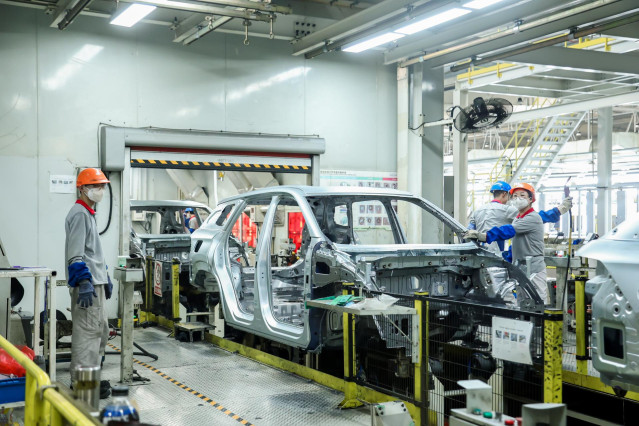 Archivo - Fábrica de Chery en China