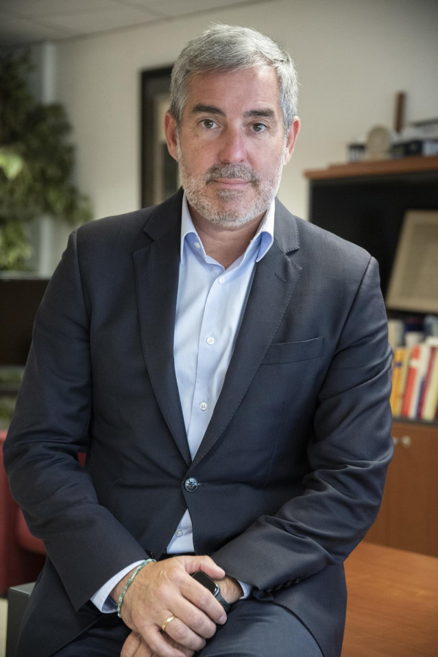 Archivo - El presidente canario y líder de Coalición Canaria (CC) Fernando Clavijo