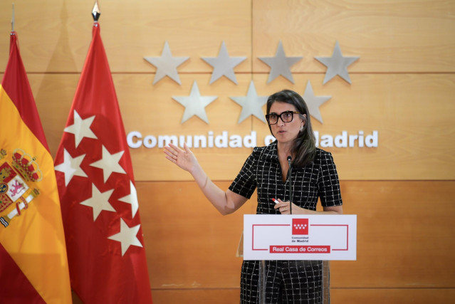 Imagen de recurso de la portavoz de Más Madrid en la Asamblea de Madrid, Manuela Bergerot.
