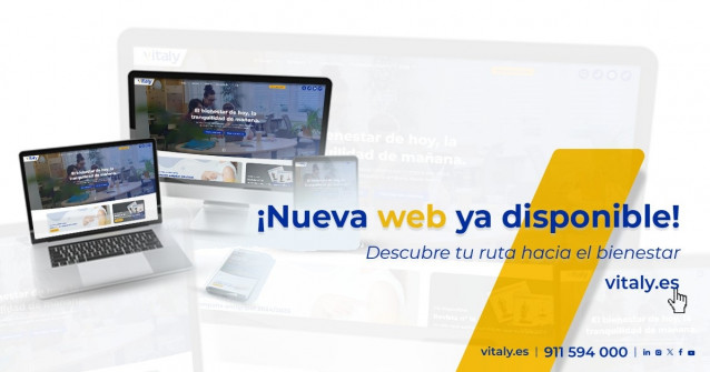 La empresa Vítaly estrena nueva página web
